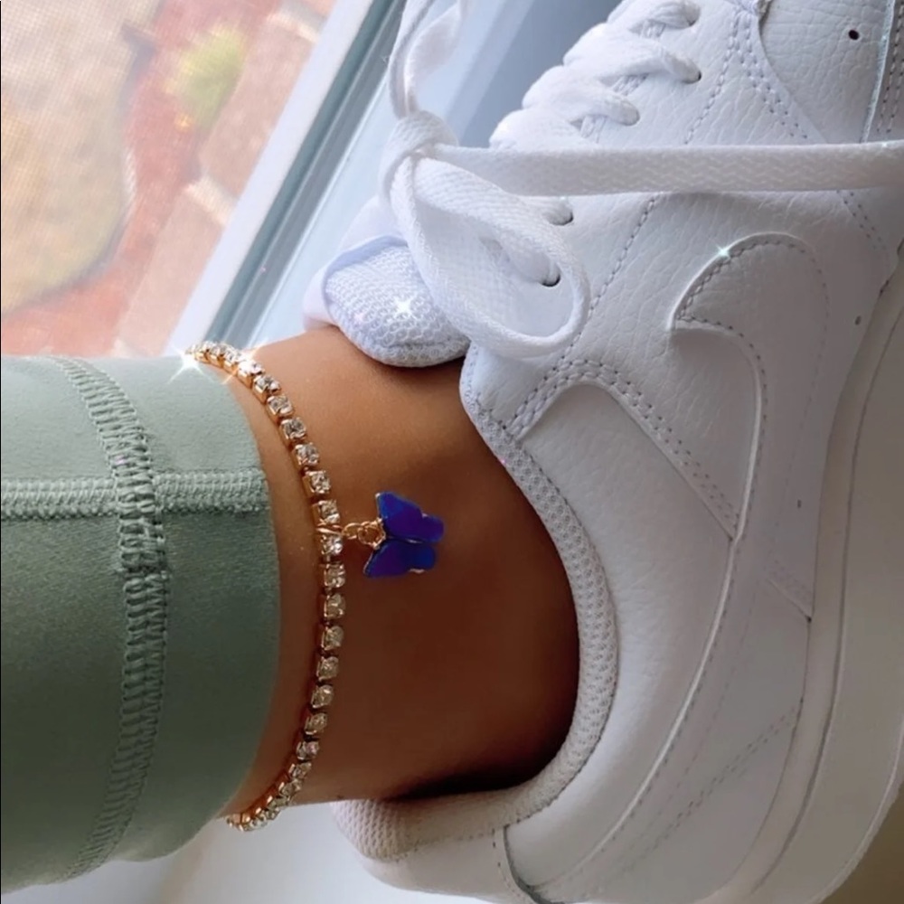 Butterfly anklets
